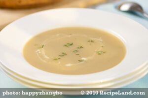 Chestnut Apple Soup