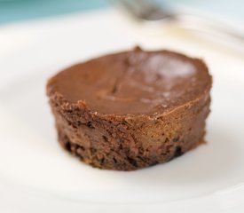 Crustless Chocolate Mini Cheesecakes