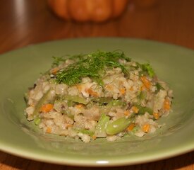 Barley Risotto with Fennel