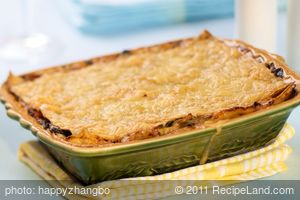 Chili Lasagna recipe