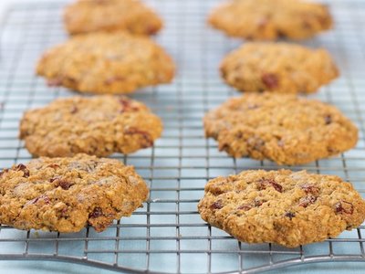 Chocolate Chunk Cranberry and Walnut Cookies