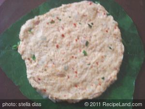 Homemade Coconut Rotti -Srilanka