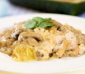 Spaghetti Squash Tetrazzini