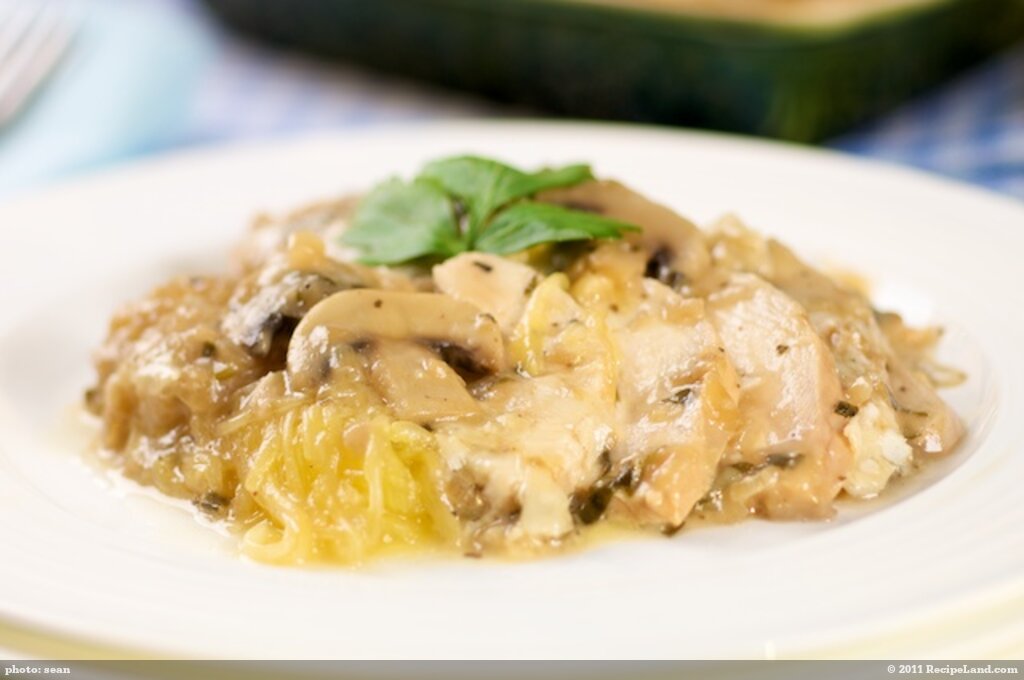 Spaghetti Squash Tetrazzini