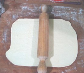 Homemade Bread dough Basket