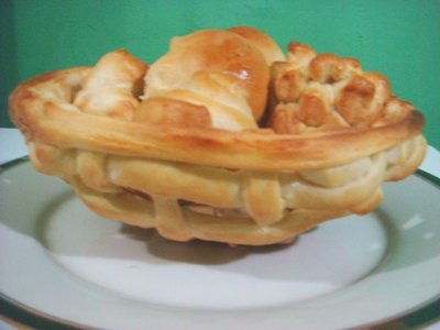 Homemade Bread dough Basket