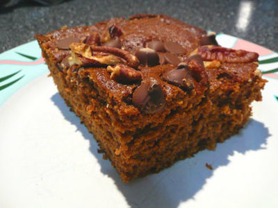 Picnic Chocolate Applesauce Cake