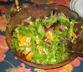 Mandrin Orange and Green Salad