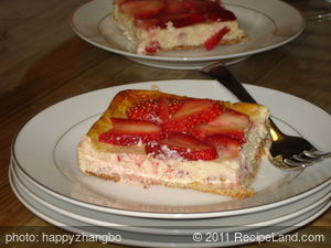 Mini-Strawberry Cheesecakes