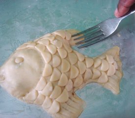 Homemade Fish shaped Appetizer