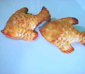 Homemade Fish shaped Appetizer