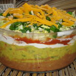 Avocado Multi-Layer Party Dip 