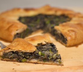 Mushroom and Leek Gallette