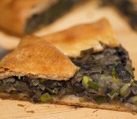 Mushroom and Leek Gallette