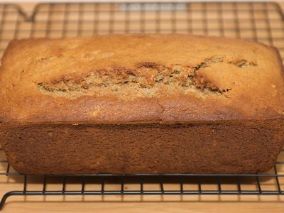 Sour Cream Banana and Walnut Bread