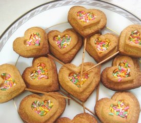 Homemade Heart  shaped Cookies