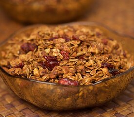 Cranberry and Almond Granola