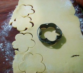 Homemade Flower Cookies