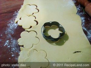 Homemade Flower Cookies recipe