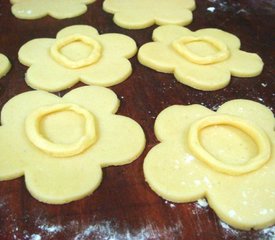 Homemade Flower Cookies