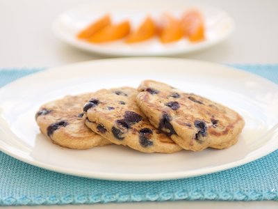 Whole Wheat Blueberry Pancakes