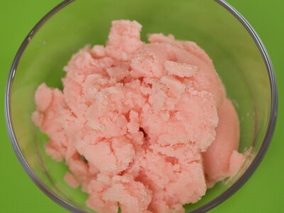 Fresh Watermelon and Low-fat Vanilla Yogurt Ice