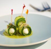 Marinated Zucchini and Bocconcini Parcels