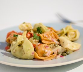 Artichoke Tortellini Pasta Salad