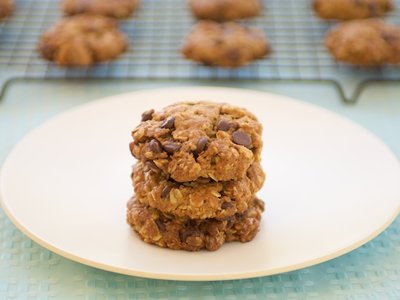 Peanut Butter Oatmeal Chocolate Chip Cookies