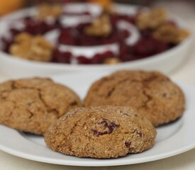 Cranberry, Orange and Nut Cookies