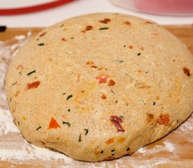 Mozzarella and Sun-Dried Tomato Bread