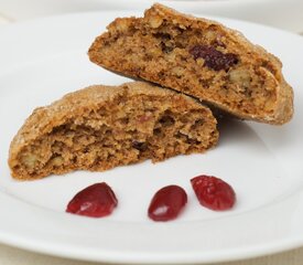 Cranberry, Orange and Nut Cookies