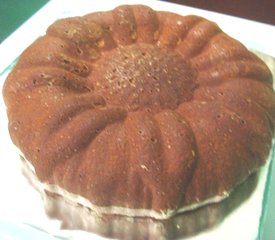 Homemade Sunflower Cake