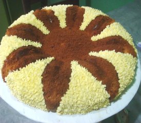 Homemade Sunflower Cake