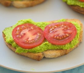 Easy Pea Pesto Crostini