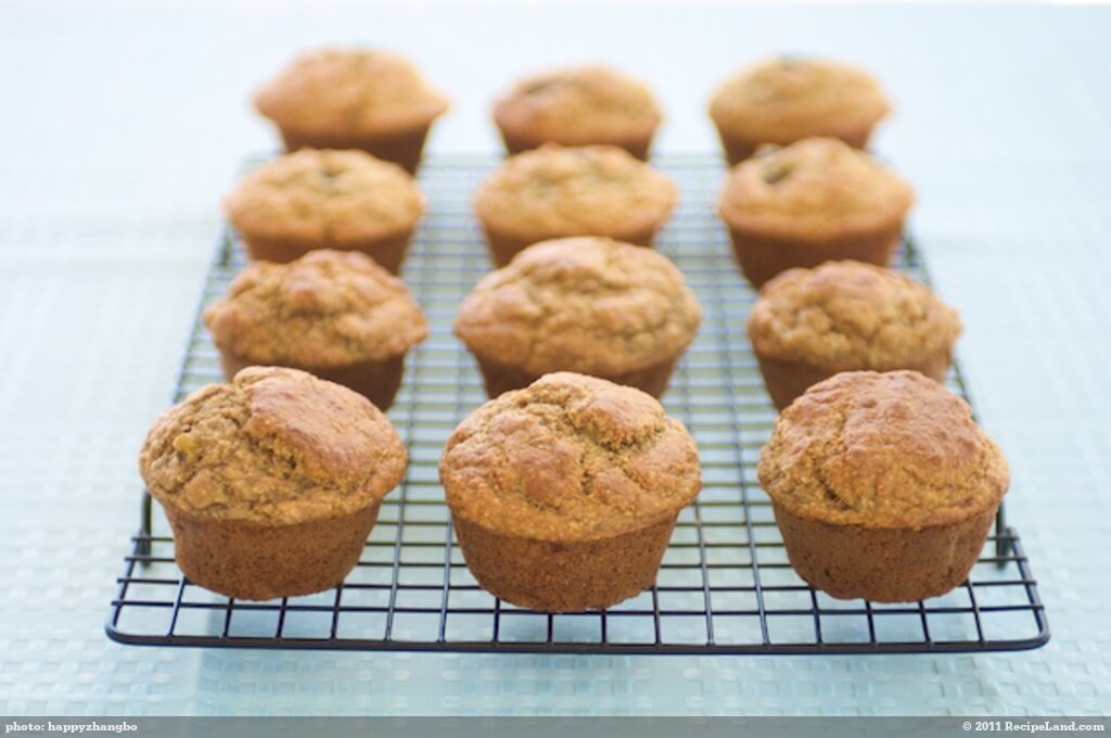 Banana and Oat Bran Muffins