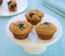 Buttermilk Bran and Blueberry Muffins