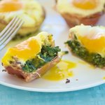 Baked Green Eggs and Ham