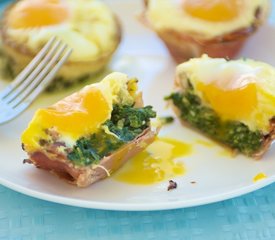 Baked Green Eggs and Ham