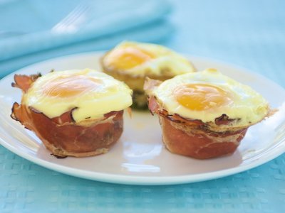 Baked Green Eggs and Ham