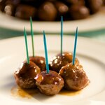 Honey Garlic Glazed Meatballs