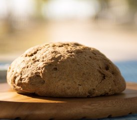 No Knead Italian Whole Wheat Bread