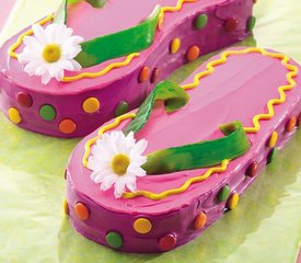 Betty Crocker Flip Flops Cake