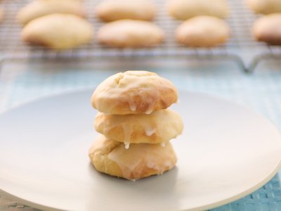 Citrus Ricotta Cookies with Citrus Glaze