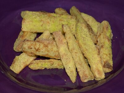 Golden Zucchini Sticks