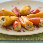 Ricotta Stuffed Sweet Baby Peppers