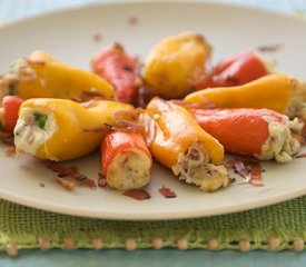 Ricotta Stuffed Sweet Baby Peppers