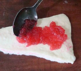 Homemade Strawberry Jam Filled Buns