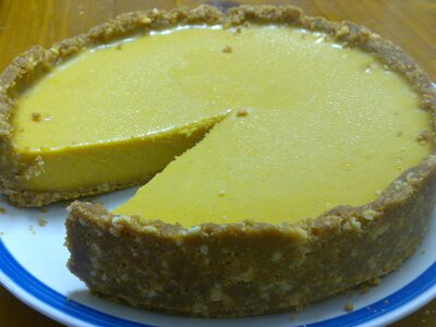 Cheeseless Pumpkin Cheesecake