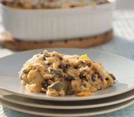 Cheesy Black Bean Enchilada Casserole